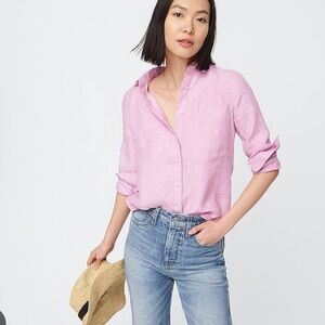 J. Crew slim shirt in Bard McNutt Irish linen